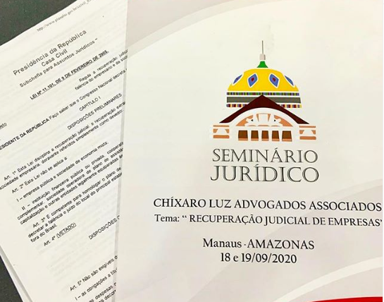 Escritório Chíxaro Luz promove Seminário sobre Recuperação Judicial
